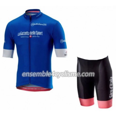 Tenue Maillot Bleu + Cuissard 2018 Tour d'Italie